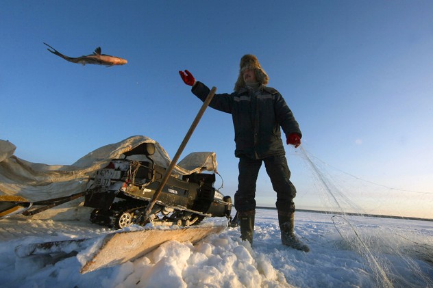 Winter fishing